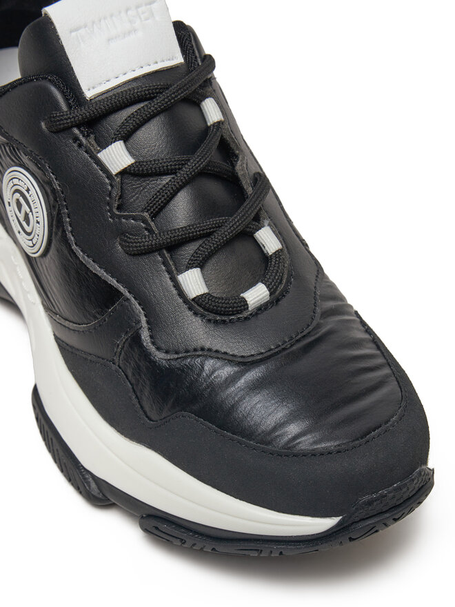 TWINSET Сникърси TWINSET 242TGT18C Черен