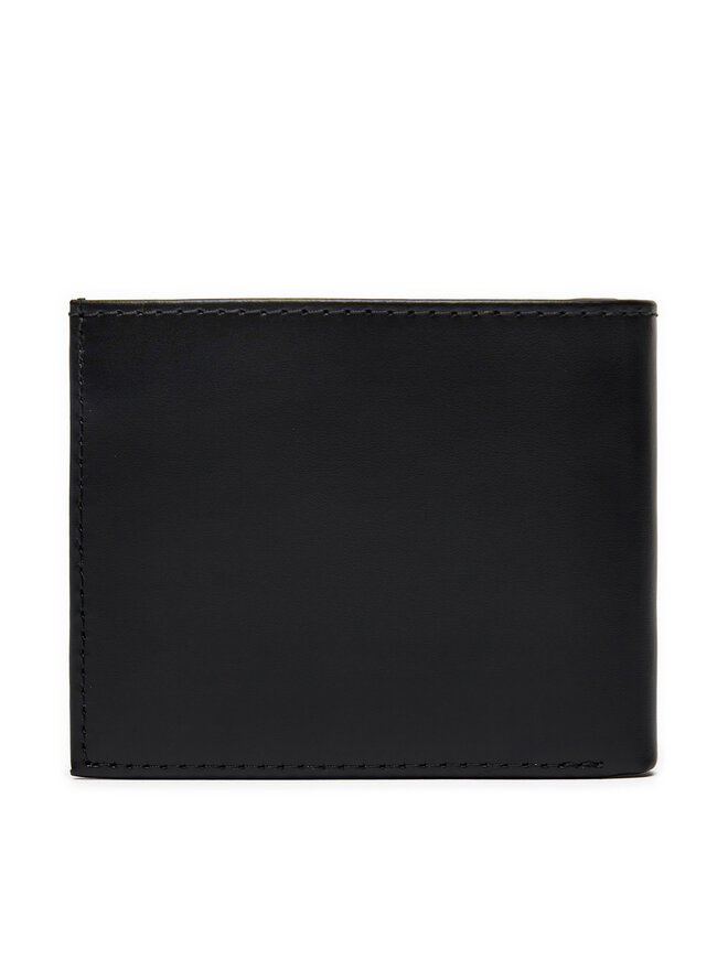 Calvin Klein Velká pánská peněženka Calvin Klein Ck Smooth Bifold 5Cc W/Coin K50K512076 Černá