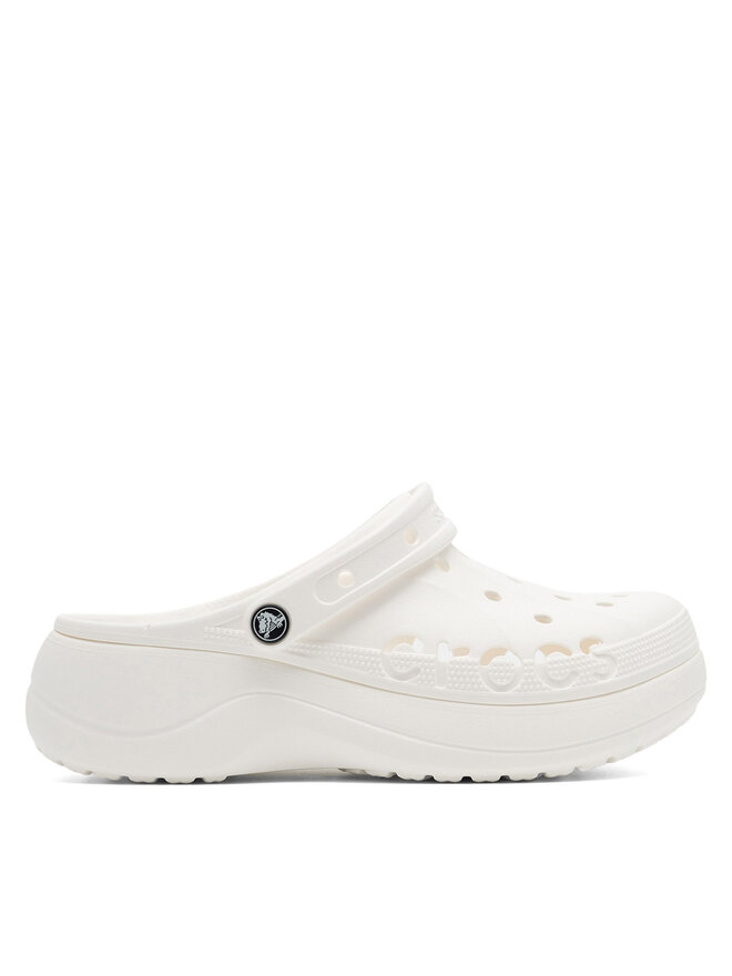Crocs Παντόφλες Crocs BAYA PLATFORM CLOG 208186-100 Εκρού