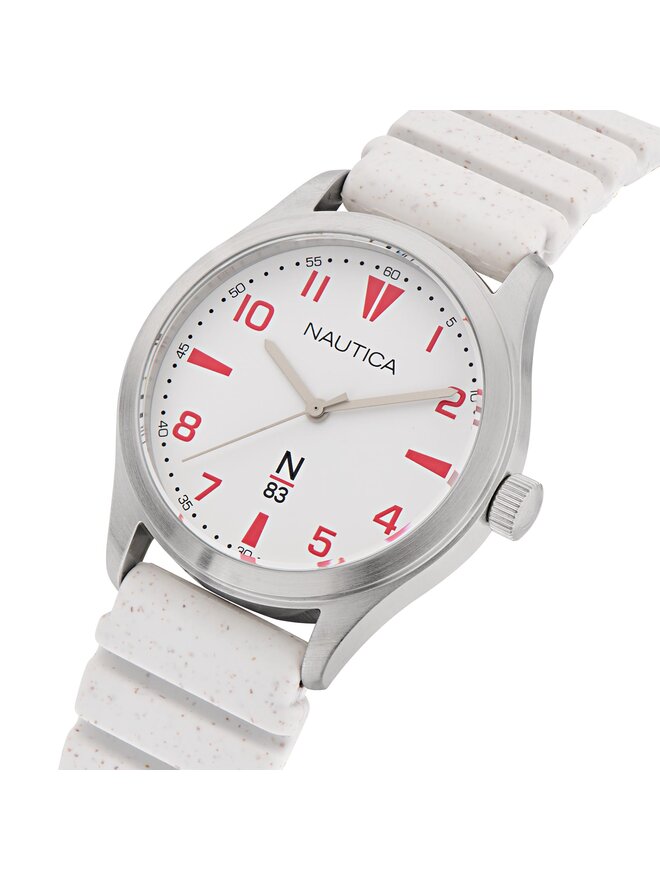 Nautica Zegarek Nautica NAPHBS403 Biały
