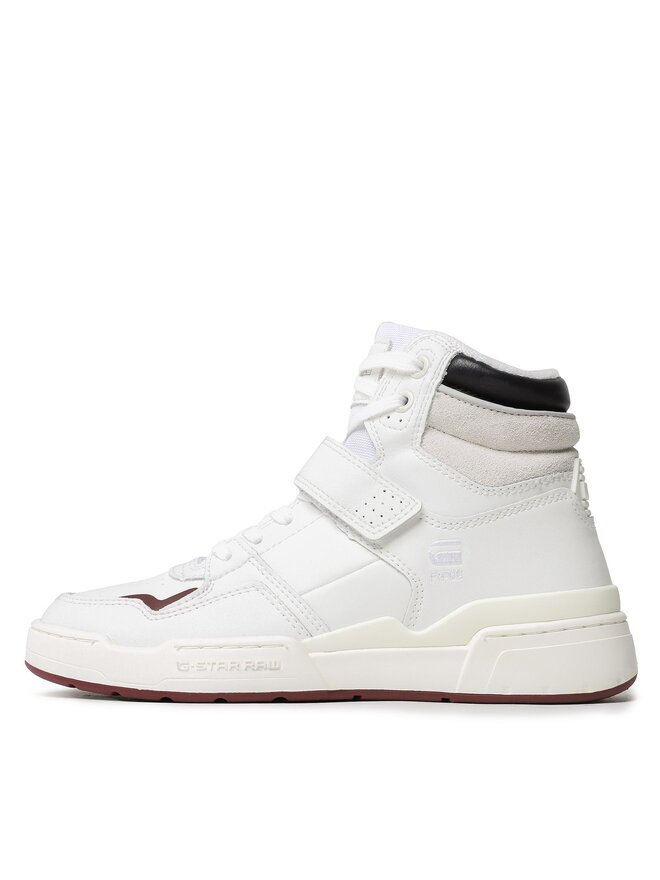 G-Star Raw Αθλητικά G-Star Raw Attacc Mid Lea W 2211 40708 Λευκό