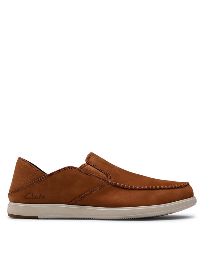 Clarks Īsi apavi Clarks Bratton Slip 261649937 Brūns