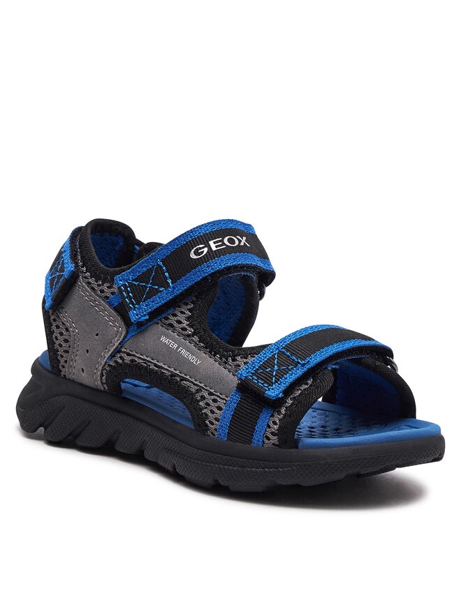 Geox Sandály Geox J Sandal Airadyum Bo J45F1B 014ME C0069 M Šedá