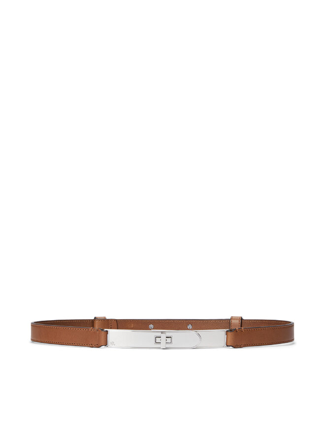 LAUREN RALPH LAUREN Pasek Damski Lauren Ralph Lauren 412867233001 Brązowy