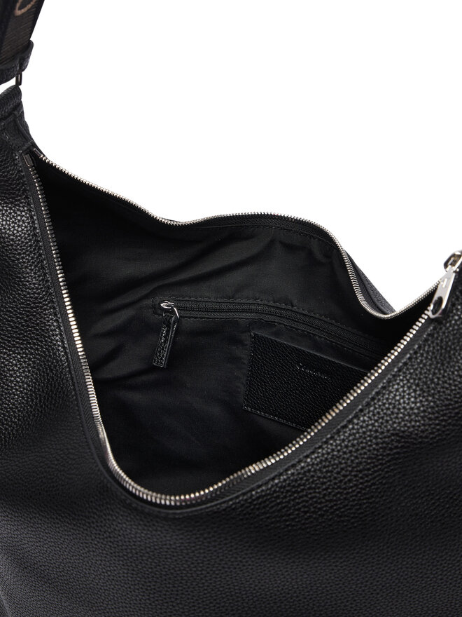 Calvin Klein Handtasche Calvin Klein Webbing Strap Md Shoulder Bag LV04F3891G Schwarz