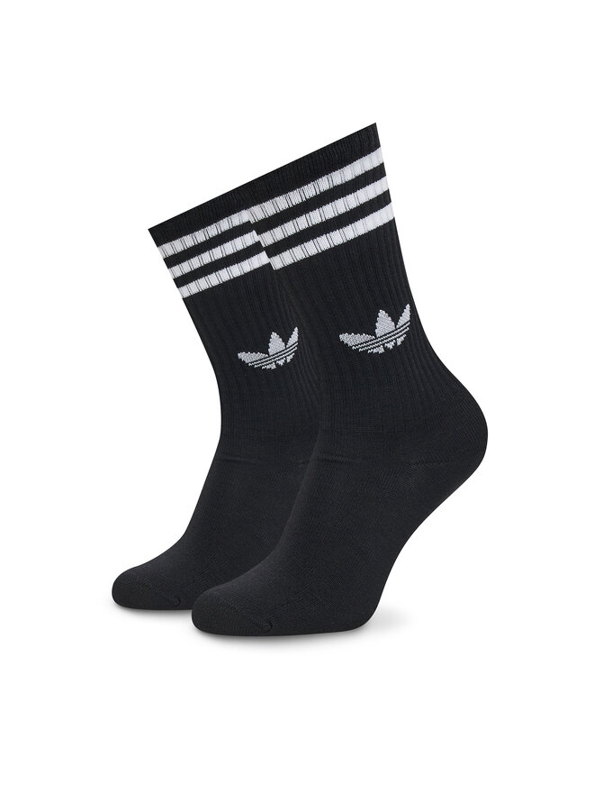 adidas Sada 3 párů vysokých ponožek unisex adidas 3-Stripes High JV7418 Barevná
