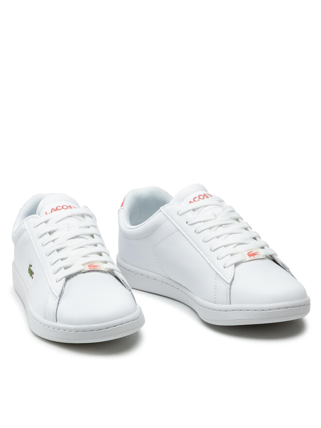 Basket lacoste blanche et rouge online