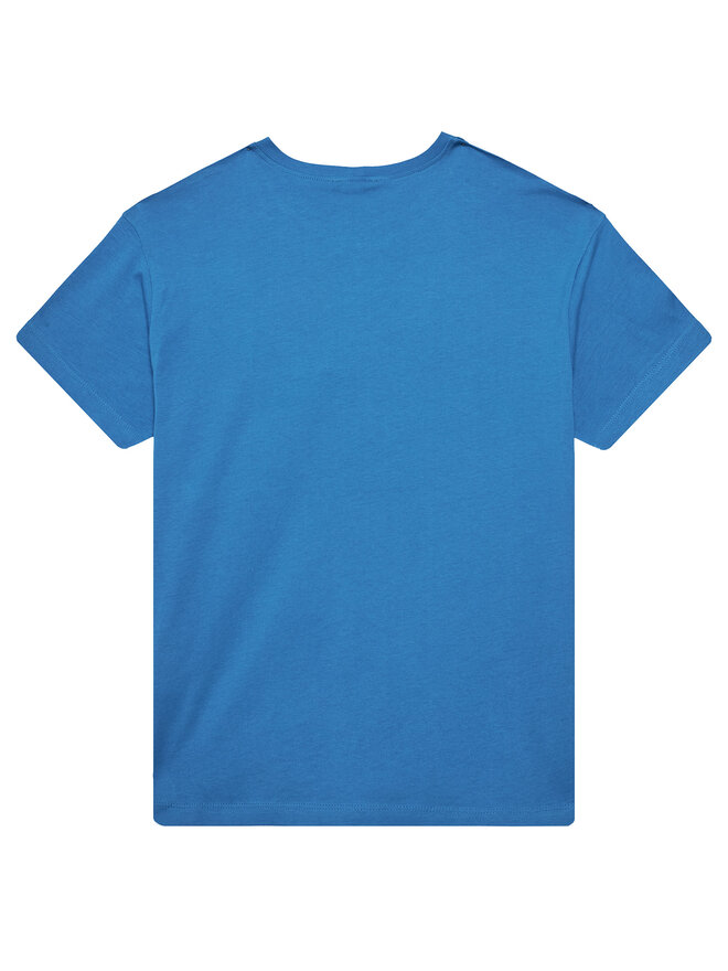 United Colors Of Benetton United Colors Of Benetton Majica 3I1XC10OO Modra Regular Fit