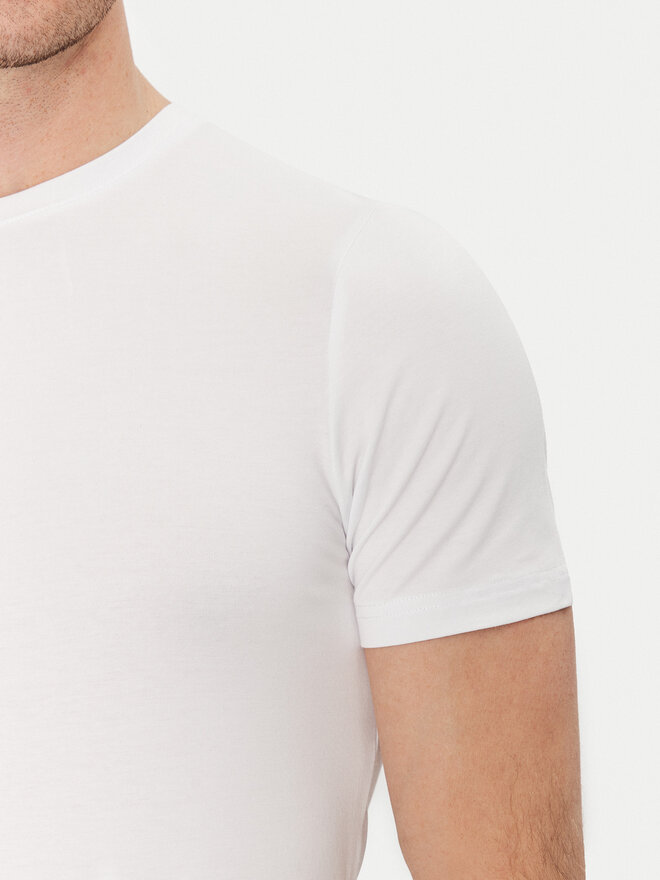Resteröds Resteröds 2er-Set T-Shirts 27040 2 Weiß Slim Fit