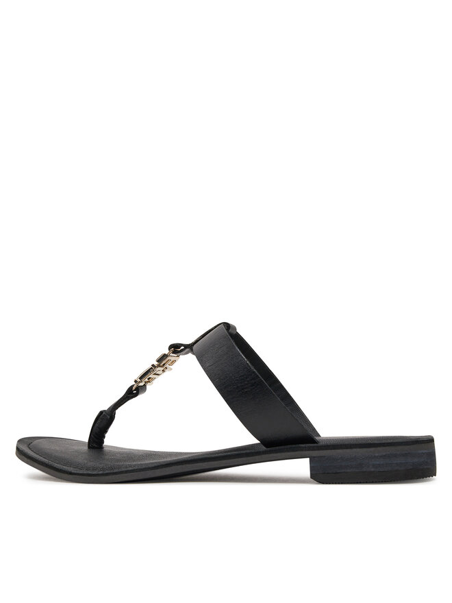 Tommy Hilfiger Джапанки Tommy Hilfiger Th Elevated Sandal FW0FW07174 Черен