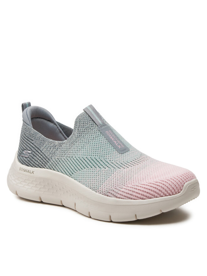 Skechers Sneakersy Skechers Go Walk Flex-Cali Sunset 124827/GYMT Sivá