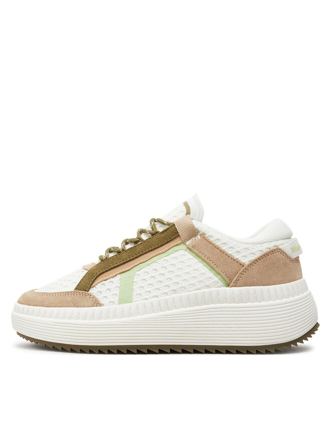 Marc O'Polo Sneakersy Marc O'Polo 40217833501312 Biela