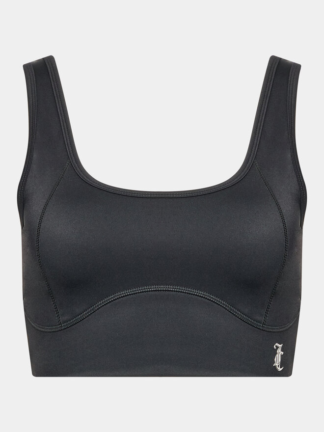 Juicy Couture Juicy Couture Бюстгальтер-топ Lazlo JCSN222001 Чорний