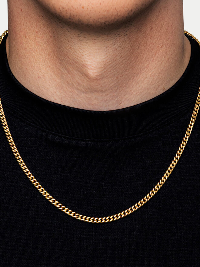 ICED STUFF Řetízek ICED STUFF Miami Cuban Link Zlatá