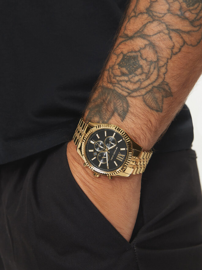 Reloj Michael Kors Lexington MK8286 Oro zapatos.es