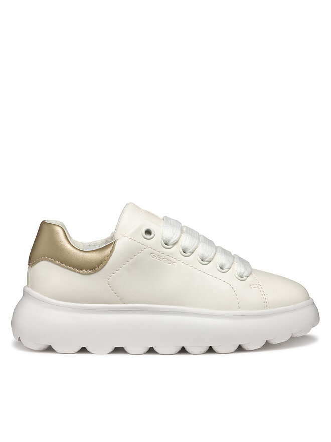 Geox Sneakersy Geox J Puffypop J55MRA 000BC C0588 S Biały