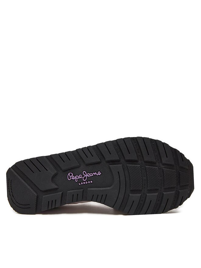 Pepe Jeans Снікерcи Pepe Jeans Brit Print W PLS40010 Сірий