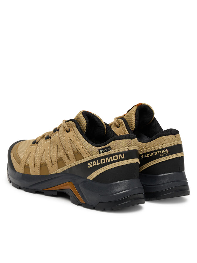 Salomon Παπούτσια πεζοπορίας Salomon X-Adventure Recon Gore-Tex L47813100 Καφέ