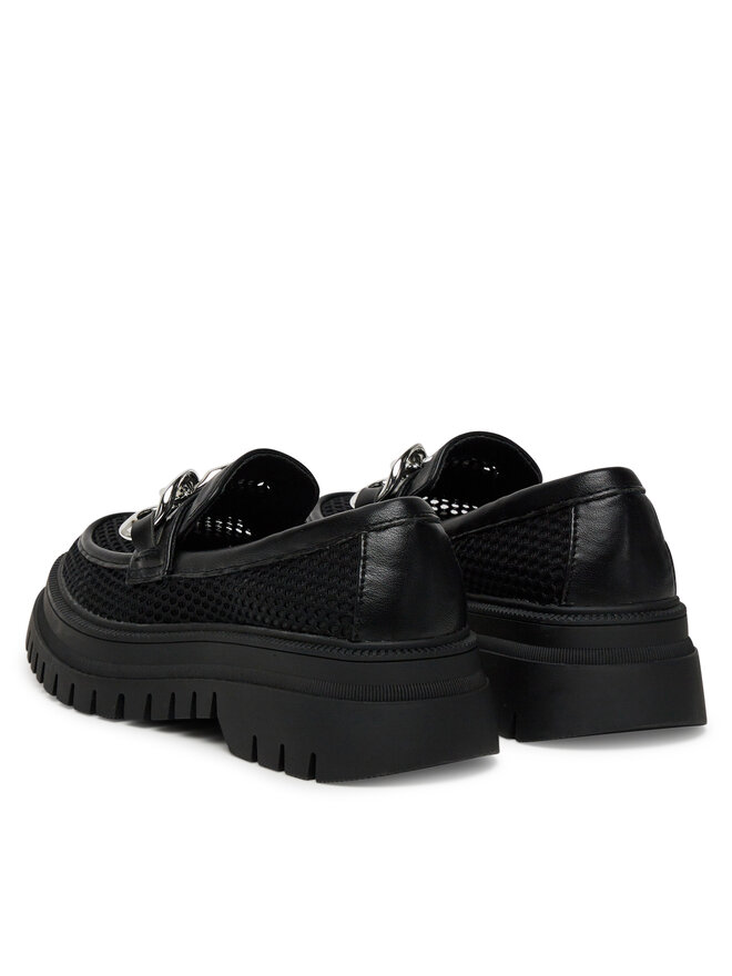 DeeZee Loafersy DeeZee 60062D-2 Černá