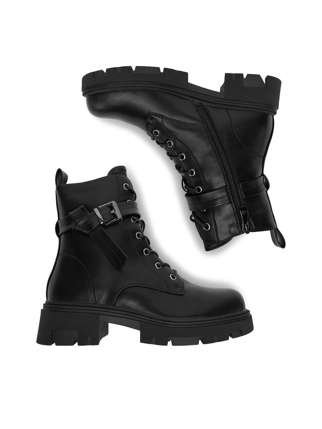 DeeZee Schnürschuhe DeeZee HX22030-116 Schwarz