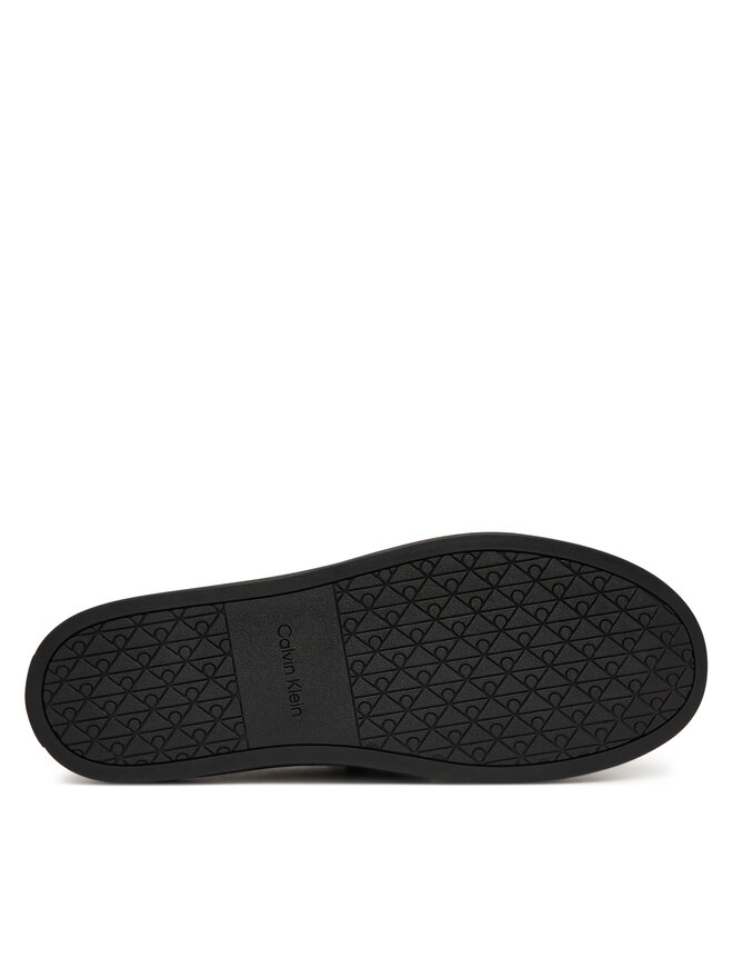 Calvin Klein Slipper Calvin Klein Hybrid Clean Cup Loafer Band Su HM0HM02161 Schwarz
