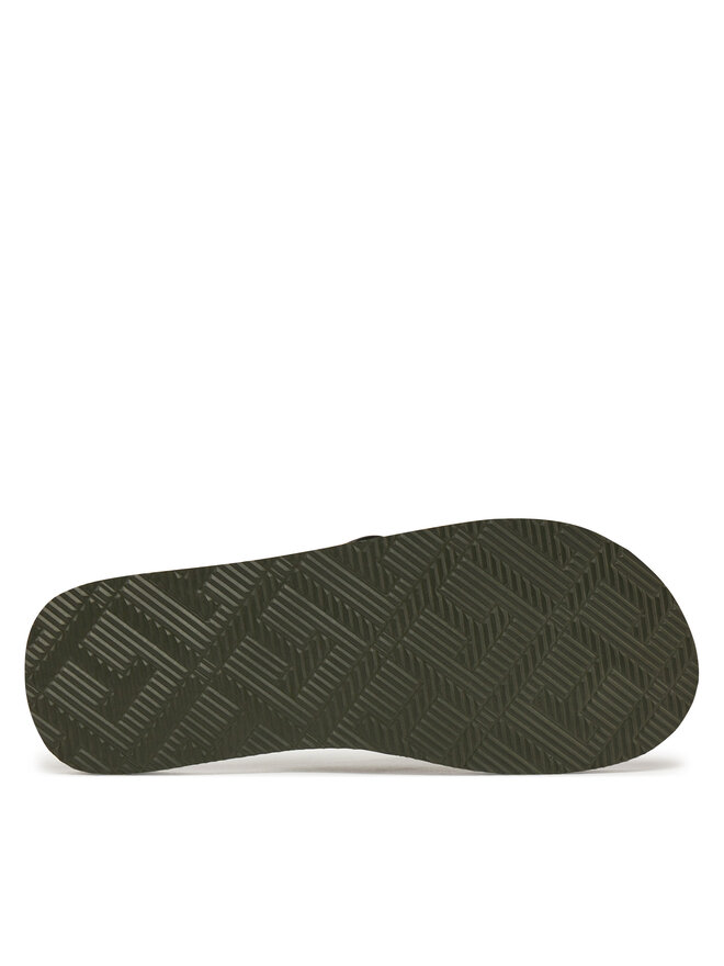 Tommy Hilfiger Čības uz pirksta Tommy Hilfiger Padded Comfort Hilfiger B Sandal FM0FM05440 Melns