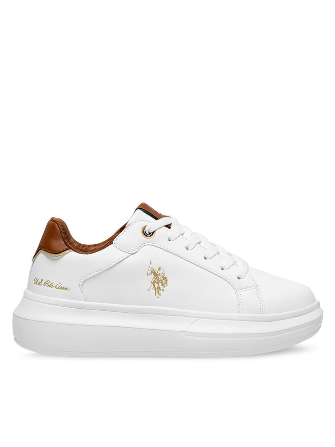 U.S. Polo Assn. Сникърси U.S. Polo Assn. CHELIS001A Бял
