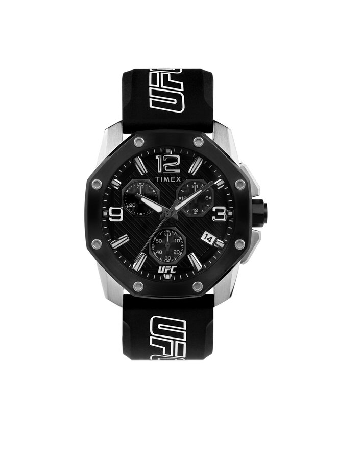 Timex Uhr Timex Icon Chronograph TW2V58600 Schwarz