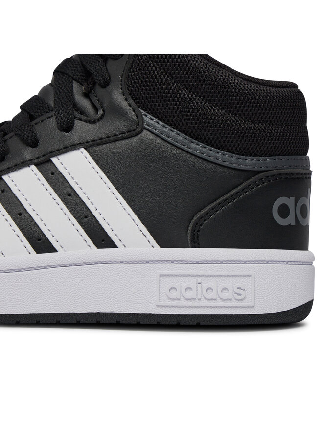 adidas Снікерcи adidas Hoops 3.0 Mid K GW0402 Чорний