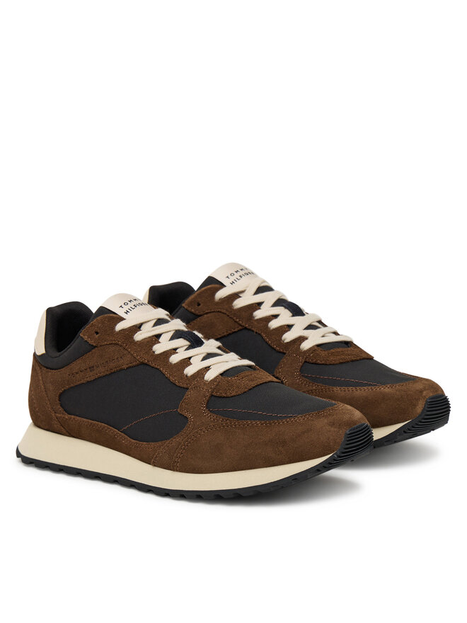 Tommy Hilfiger Αθλητικά Tommy Hilfiger New Runner Eva Mix FM0FM05638 Καφέ