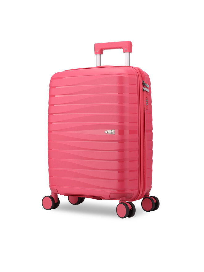 Semi Line Βαλίτσα Καμπίνας Semi Line T5909-2 Ροζ