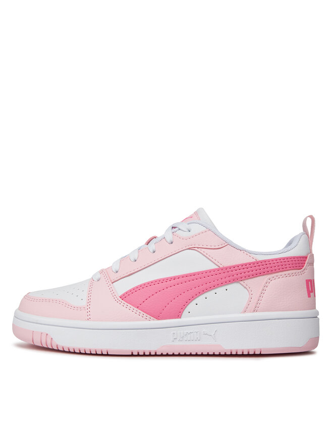 Puma Снікерcи Puma Puma Rebound V6 Lo Jr 393833 08 Білий