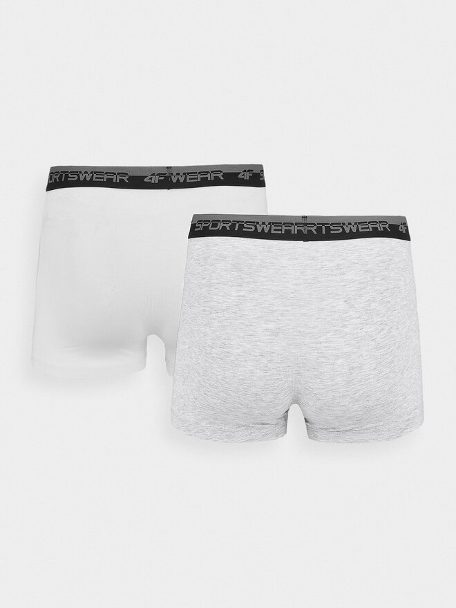 4F 4F 2er-Set Boxershorts 4FWSS24UBXSM036 Weiß