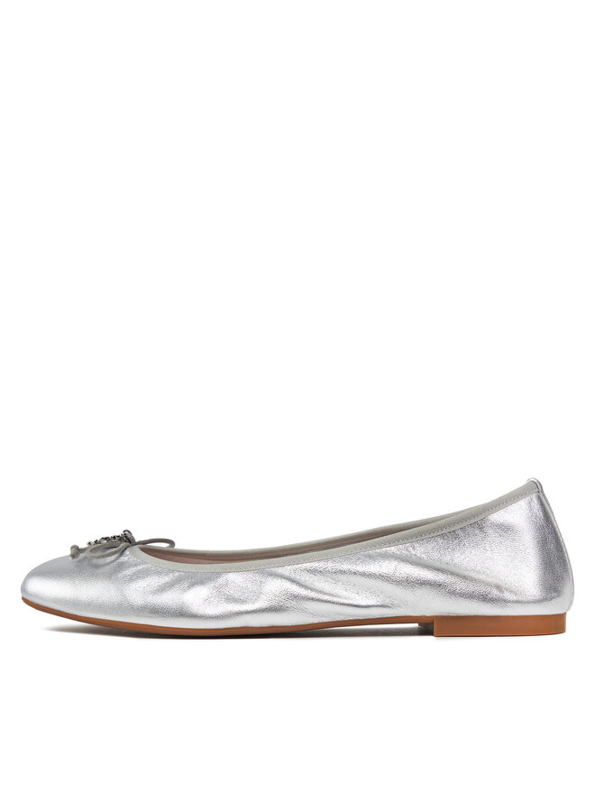 Ted Baker Baleriny Ted Baker 259142 Srebrny