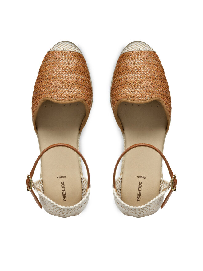 Geox Espadrile Geox D Gelsa Low D55NGE 02MLM C5006 Rjava