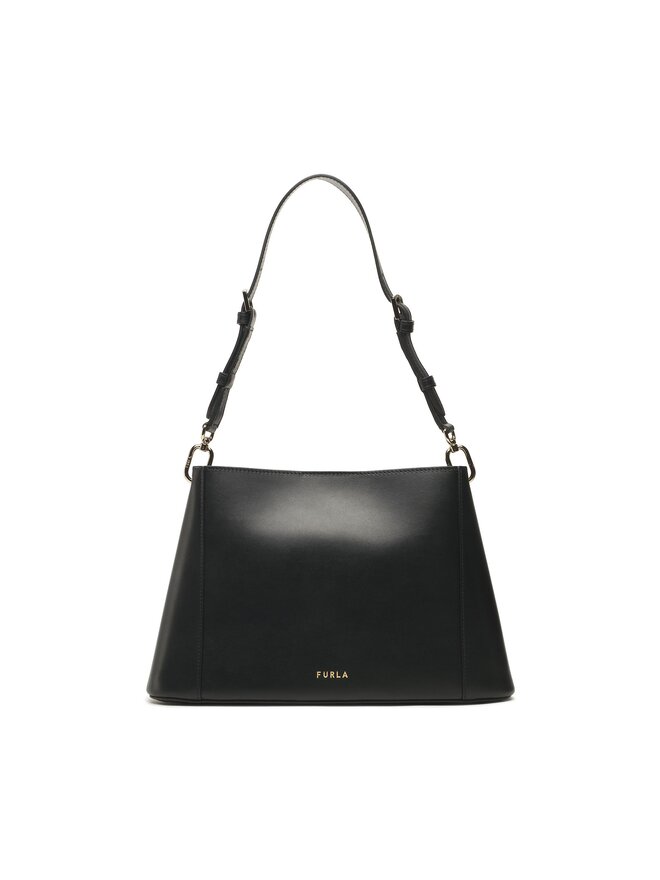 Furla Handtasche Furla Fleur WB00665-AX0733-O6000-1-007-20-IT-B Schwarz