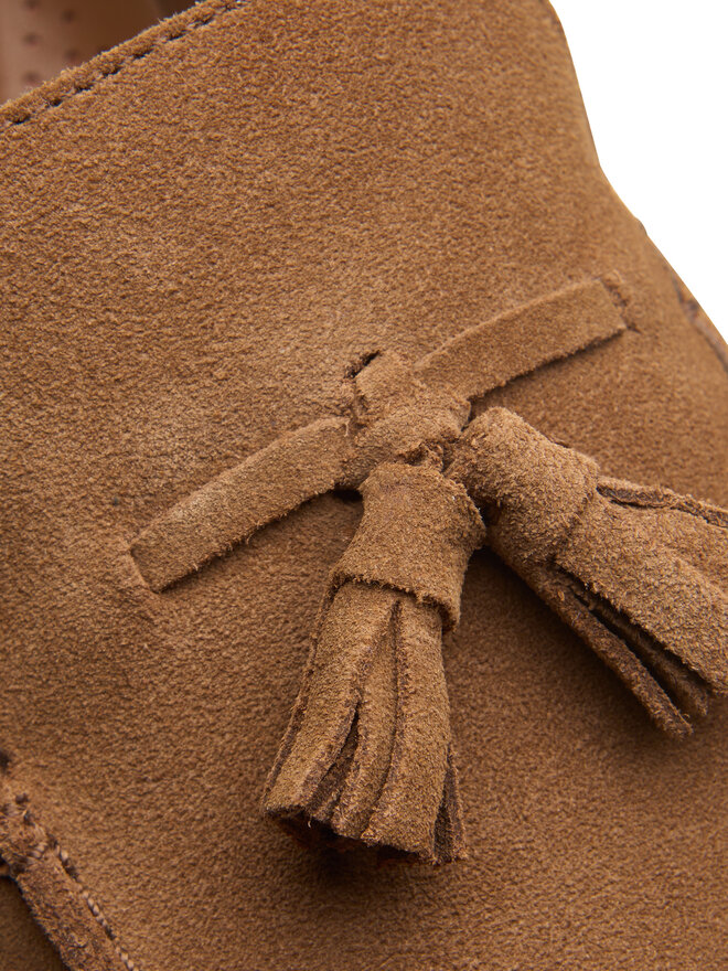 Clarks Μοκασίνια Clarks Torford Tassel 26180333 Καφέ