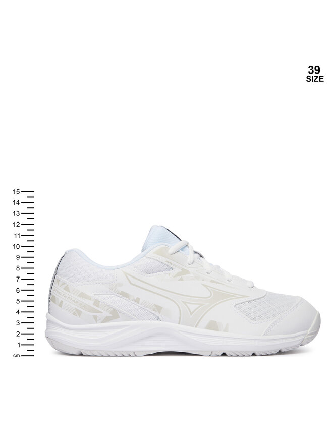 Mizuno Hallenschuhe Mizuno Stealth Star 3 Jr. X1GC2507 Weiß