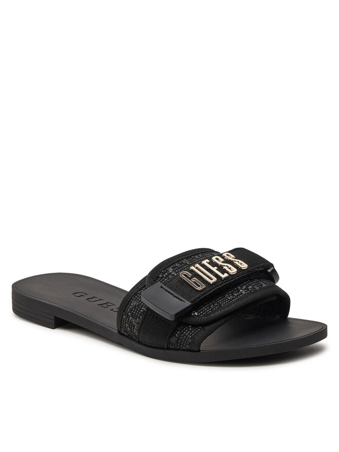 Guess Pantoletten Guess Elyze3 FLGEL3 ELE19 Schwarz