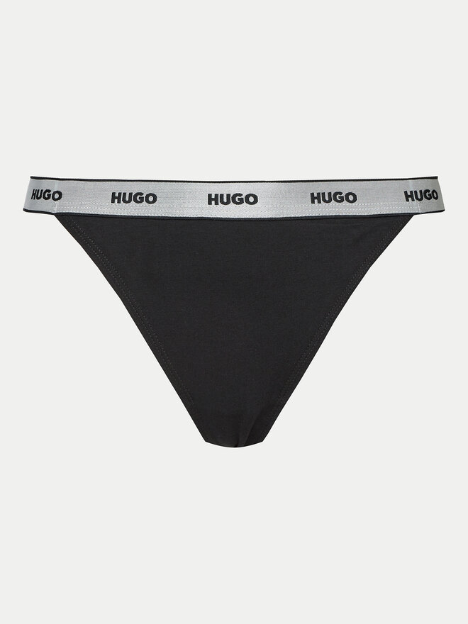 HUGO Hugo Σετ 3 τεμάχια στρίνγκ 50527212 Μαύρο