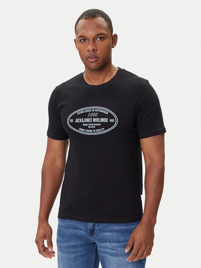 Jack&Jones Jack&Jones Camiseta York 12283800 Negro Relaxed Fit
