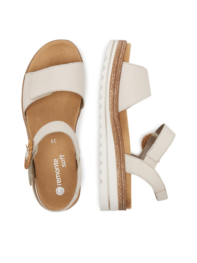 Remonte Sandalen Remonte CEO-D0Q52-60 Écru