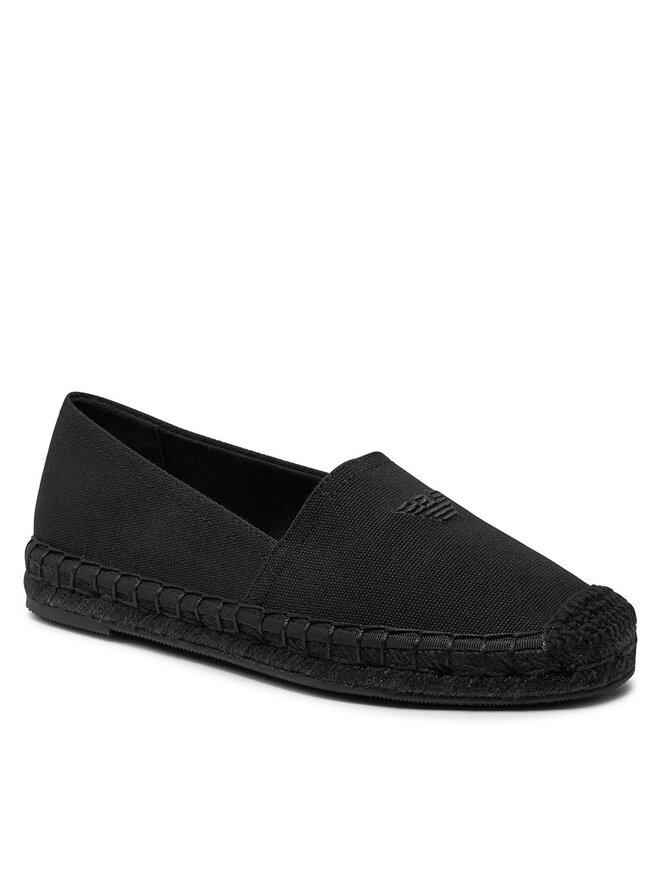 【国内即発】EMPORIO ARMANI XVSS07 XD396 K001 エスパドリーユ 国内即発】EMPORIO ARMANI XVSS07 XD396 K001 エスパドリーユ