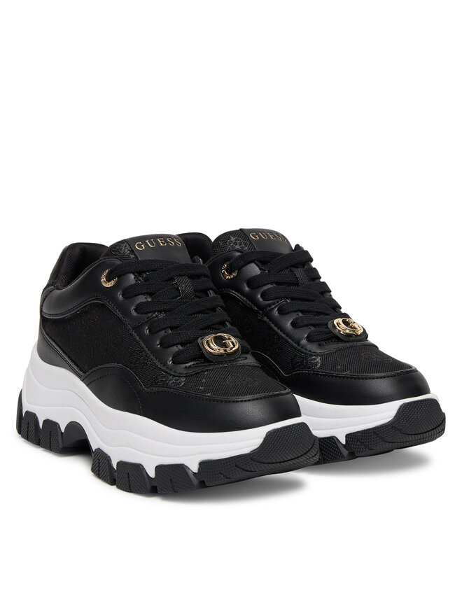 Guess Sneakers Guess FLFBRT ELE12 Schwarz