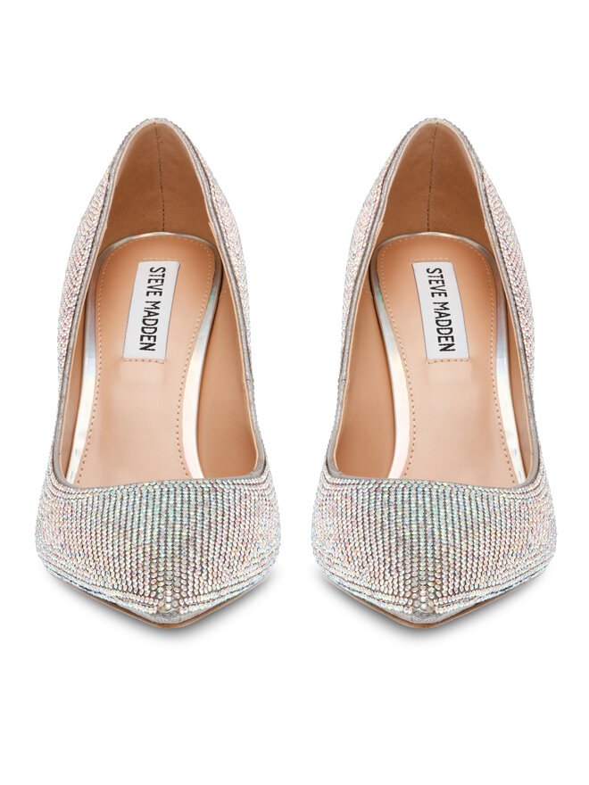 Steve Madden Lodičky Steve Madden Evelyn-R Pump SM11002840-02003-06K Strieborná