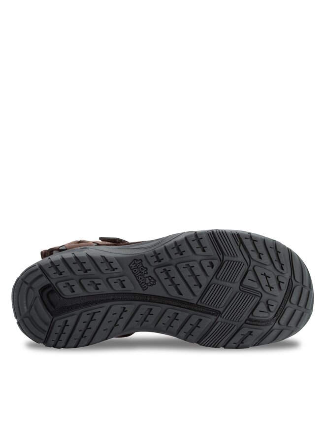 Jack Wolfskin Sandały Jack Wolfskin Lakewood Ride Sandal M 4019021 Brązowy
