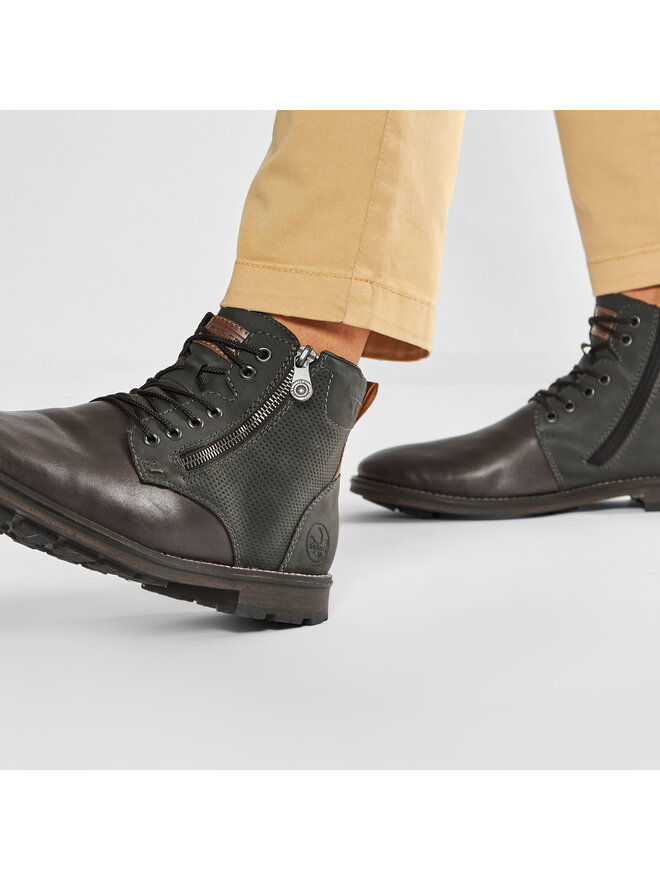 Rieker Botines planos Rieker F5521-45 Gris