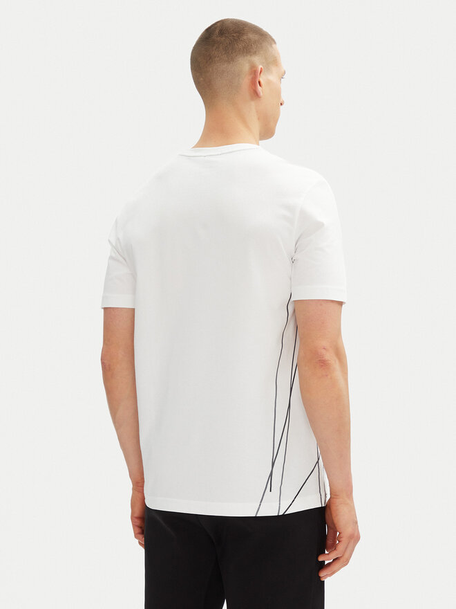 BOSS BOSS T-Shirt Beetle 50542048 Weiß Regular Fit