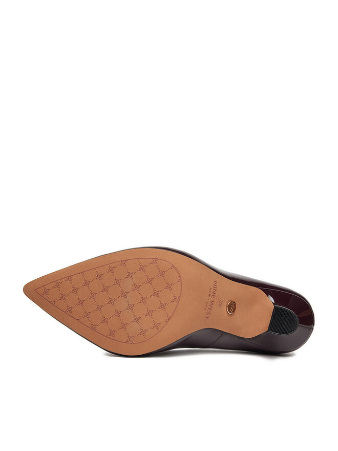 Nine West Pantofi cu toc subțire Nine West CEO-AMANI-01 Vișiniu