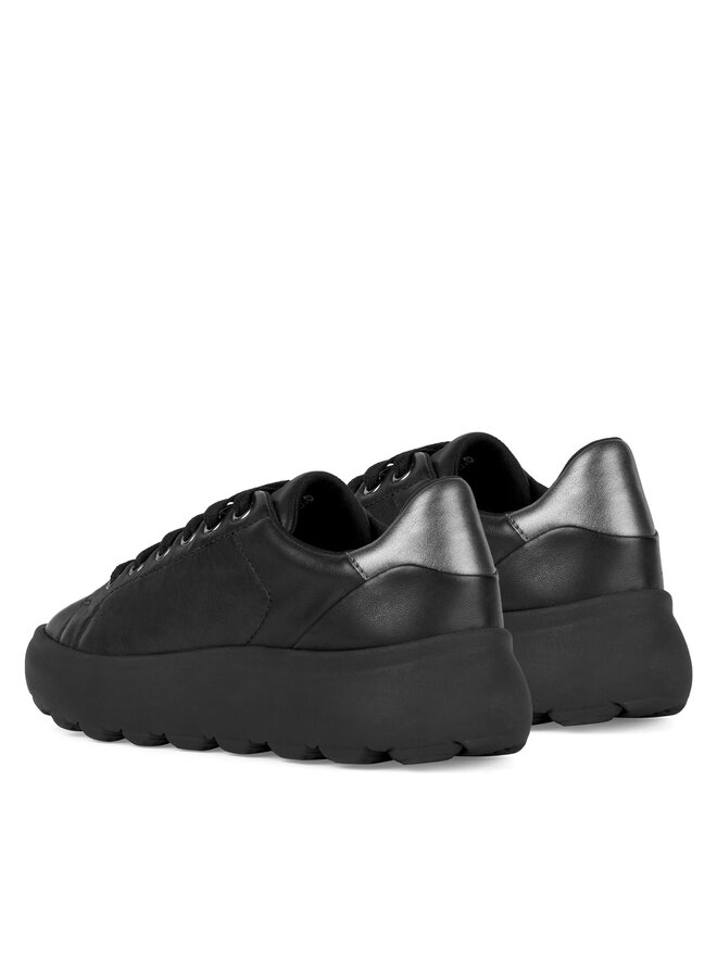 Geox Snīkeri Geox D Spherica Ec4.1 D35TCB 085NF C9B1G Melns